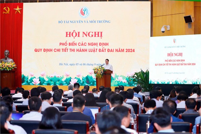 Thực hiện thống nhất các quy định của Luật đất đai 2024 tại các địa phương (05/09/2024)